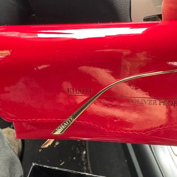 Khaite x Oliver Peoples 1998C Gold Cat-Eye Sunglasses - Picture 5 of 7